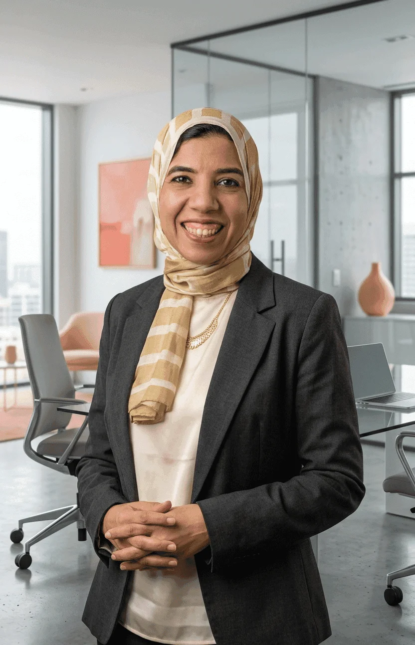Sally Abas, founder of Elvanis, a product strategy consulting firm
